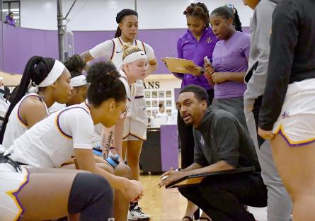 Coach Strickland at LSU Shreveport